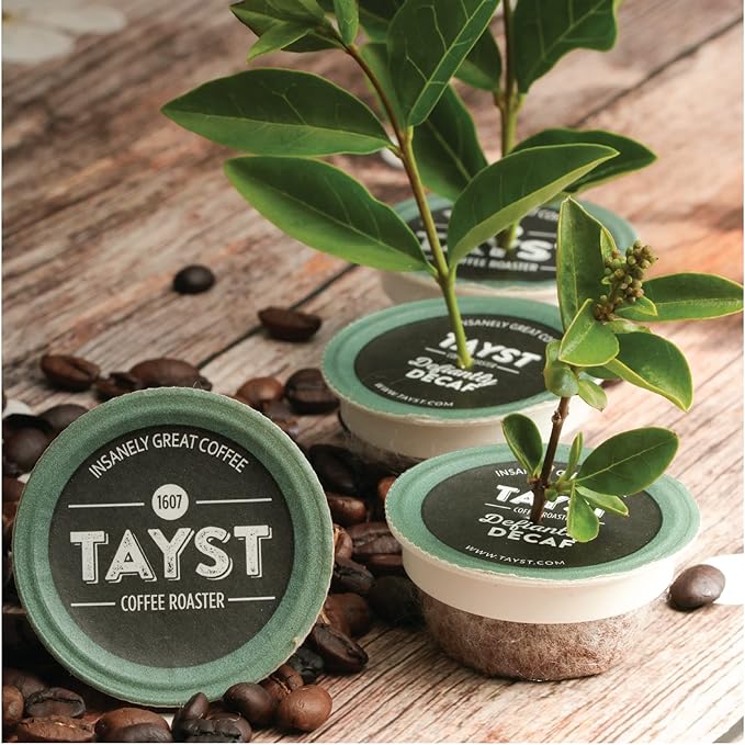 Tayst Coffee Pods, Variety Pack Assortment, K Cups Compatible with Keurig Coffee Maker, Sustainable Single Serve, Pack of 30