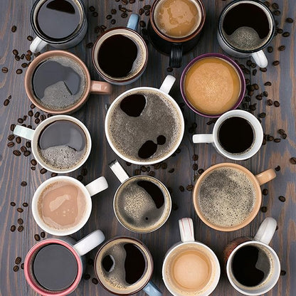 Crazy Cups Flavored Decaf Coffee Pods Variety Pack Compatible with Keurig K Cups Brewers, 36 Count, Assorted Decaffeinated Flavored Coffee Sampler(Pack of 1)