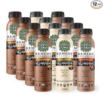 Load image into Gallery viewer, Remedy Organics Protein Power 12-Pack | Plant Based MCT Oil Protein Shakes, Ready to Drink | USDA Organic, Vegan, Gluten Free, Dairy Free, Soy Free | 4 Chocolate Fudge, 4 Cold Brew Latte, 4 Vanilla Dream