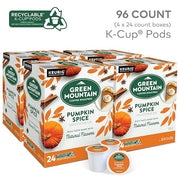Green Mountain Coffee Roasters Pumpkin Spice Coffee, Keurig Single-Serve K-Cup Pods, Light Roast, 96 Count