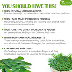 Load image into Gallery viewer, TOG999, Premium 200 Moringa Leaf Tea Bags, 100% Natural &amp; Pure from Moringa Leaves. Loose Leaf Moringa Herbal Tea. Moringa Leaf Tea. No Sugar, No Caffeine, No Gluten, Vegan.