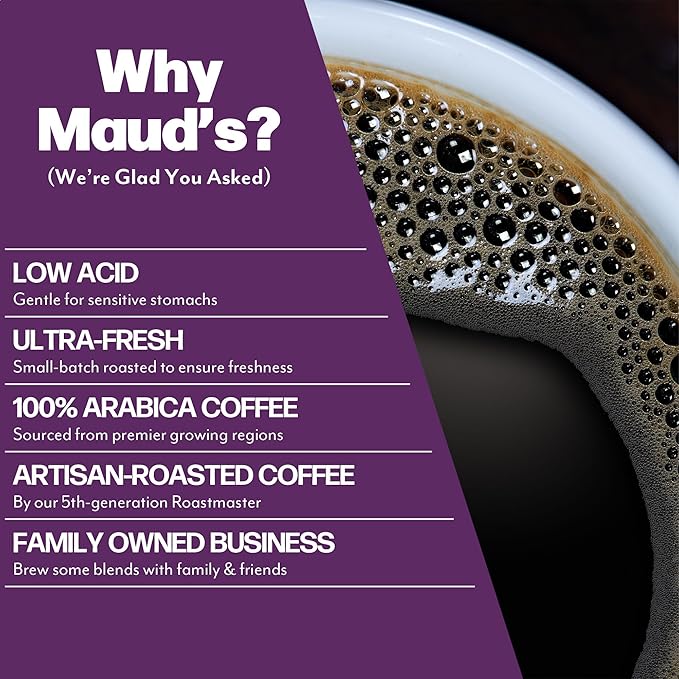 Maud's Blueberry, Cherry & Raspberry Chocolate Flavored Pods Bundle, 54 ct, Medium Roast Flavored Coffee in Recyclable Single Serve Pods – 100% Arabica Coffee, Compatible with Keurig K Cups Maker