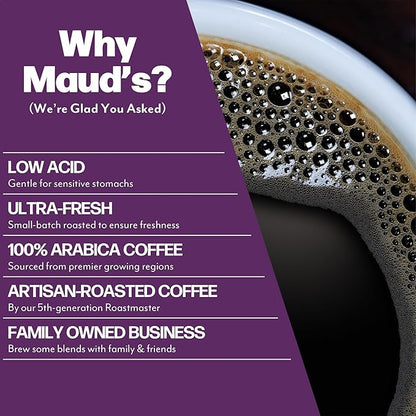 Maud's Blueberry, Cherry & Raspberry Chocolate Flavored Pods Bundle, 54 ct, Medium Roast Flavored Coffee in Recyclable Single Serve Pods – 100% Arabica Coffee, Compatible with Keurig K Cups Maker