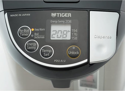 Tiger PDU-A40U Electric Water Boiler and Warmer (135 oz, Black)