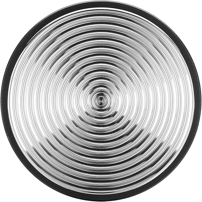 Normcore 53.3mm Spring Loaded Tamper - Espresso Coffee Tamper With Stainless Steel Ripple Base - 15lb / 25lb / 30lbs Replacement Springs - Anodized Aluminum Handle and Stand