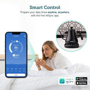 COSORI Electric Gooseneck Kettle Smart Bluetooth with Variable Temperature Control, Pour Over Coffee & Tea Maker, 100% Stainless Steel, Quick Heating, Matte Black