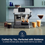 Load image into Gallery viewer, De'Longhi La Specialista Touch Espresso Machine with Grinder &amp; Milk Frother – Cold Brew &amp; Iced Coffee Maker, Burr Grinder, 10 Drink Presets, Compact Bean to Cup, Award-Winning Italian Design