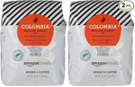 Load image into Gallery viewer, Amazon Fresh, Colombia Whole Bean Coffee Medium Roast, 32 Oz (Pack of 2)