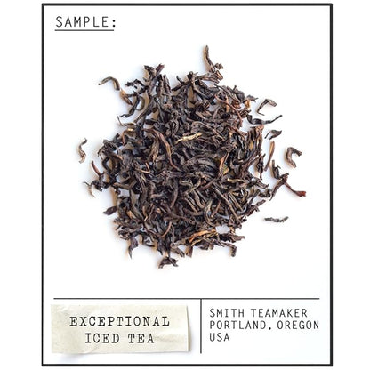 Steven Smith Teamaker Exceptional Iced Tea No. 46, Refreshing, Caffeinated, Sustainably Grown, Full Leaf Black Iced Tea, 10 Count, 1 Quart Sachets