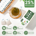 Load image into Gallery viewer, LeafLea 160 Premium Soursop Tea Bags, Natural &amp; Pure Sour sop Graviola Tea Leave, Hoja Guanabana Leaf Herbal Tea Bags Variety Pack of 4, Digestive Support, Nutrient-Rich, Vegan, Sugar/Caffeine Free