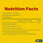 Load image into Gallery viewer, FreshDrinkUS, Yerba Mate Tea Bags | 120 Tea Bags | Traditional South American Herbal Tea – Smooth &amp; Refreshing Flavor – Premium Quality, Sustainably Sourced. Vegan.