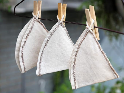 ATHIA Glass Pour Over Coffee Maker Set, Glass Cone Dripper, Reusable Cloth Filter, Minimal Single Cup on the Go,Olive wood_light color