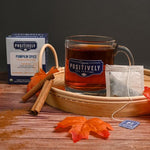 Load image into Gallery viewer, Organic Positively Tea Company, Pumpkin Spice Black Tea Bags, 20 Count