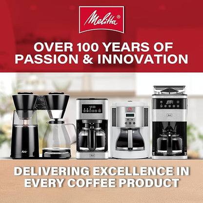 Melitta Montalatte Milk Frother | Hot & Cold Nano Foam Frother | Vegan Milk Warmer | Velvet Hot Chocolate Maker | Auto Switch | Stainless Steel Steamer with Unique Chocolate Blending Disk