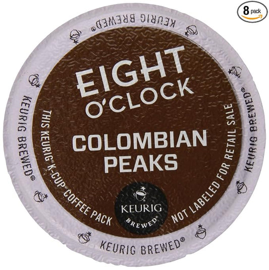 Eight O Clock Coffee, Colombian Peaks, 192 Count