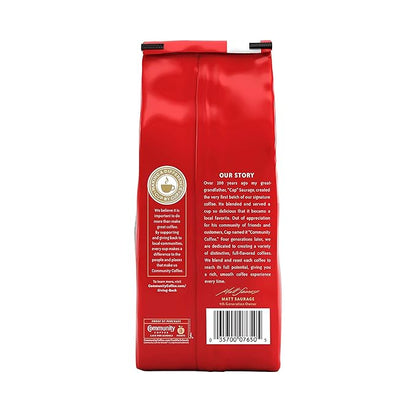 Community Coffee Cafe Special Half-Caff 32 Ounces, Medium Dark Roast Ground Coffee, 32 Ounce Bag (Pack of 1)