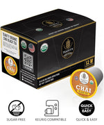 Load image into Gallery viewer, Organic Chai Black Tea Pods for Keurig Naturally Caffeinated by Teavity (36 Tea Pods)