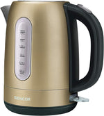 Load image into Gallery viewer, Sencor SWK1777CH 1.7L Stainless Steel Electric Kettle with Lid Safety Lock, Champagne