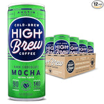Load image into Gallery viewer, High Brew Coffee, Cold Brew Coffee, Dark Chocolate Mocha, 8 Fl Oz, Ready-To-Drink (Pack of 12)