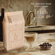 Irish Cream Flavored Whole Bean Coffee – 100% Arabica, Organic, No Artificial Sweeteners, Naturally Flavored, Medium Roast, Single Origin – by Coffea Flavor