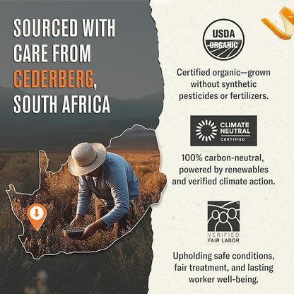 Numi Organic Tea Rooibos, 18 Count (Pack of 3) Box of Tea Bags (Packaging May Vary)