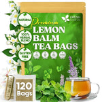 Load image into Gallery viewer, FreshDrinkUS, Premium 120 Lemon Balm Leaf Tea Bags, 100% Natural &amp; Pure from Lemon Balm Leaves. Loose Leaf Herbal Te. No Sugar, No Caffeine, No Gluten, Vegan.