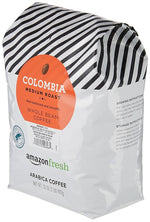 Load image into Gallery viewer, Amazon Fresh, Colombia Whole Bean Coffee Medium Roast, 32 Oz