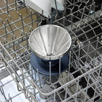 Load image into Gallery viewer, YETI Pour Over Coffee Maker Accessory Ramblers, Designed for Perfect Coffee Extraction Anywhere, Stainless Steel, fits any V60 Filter, Navy