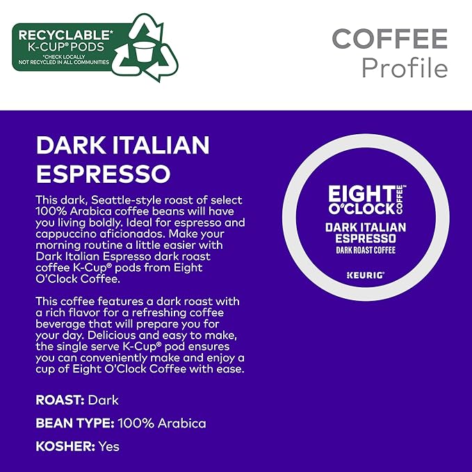Dark Italian Espresso K-Cup® Pods