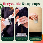 Load image into Gallery viewer, Rio Cafe de Brazil Kcup Coffee Pods - 72 Count, Dark Roast Coffee with Dark Chocolate and Roasted Nuts Flavor, Compatible with Kcup Brewers, 100% Brazilian Made