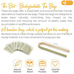 Load image into Gallery viewer, FreshDrinkUS, Premium 35 Tulsi Lemon Ginger Tea Bags, 100% Natural &amp; Pure from Tulsi Holy Basil Leaves, Lemon and Ginger. Made with Natural Material Tea Bags. No Sugar, No Caffeine, Vegan.