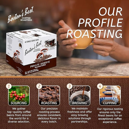 Boston's Best Single Serve K-Cup Coffee, Private Reserve, 42 Count (Compatible with 2.0 Keurig Brewers)