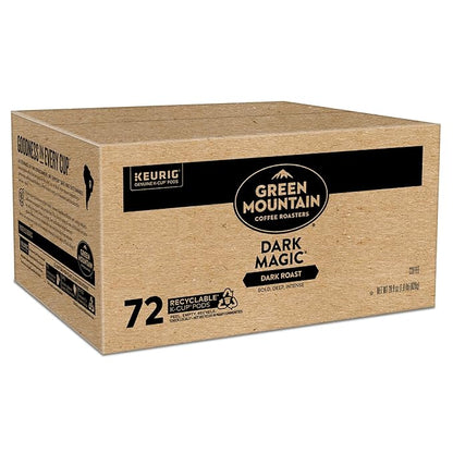 Green Mountain Coffee Roasters Dark Magic Keurig Single-Serve K-Cup Pods, Dark Roast Coffee, 72 Count
