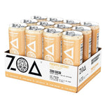 Load image into Gallery viewer, ZOA Zero Sugar Energy Drinks, Pineapple Coconut - Sugar Free with Electrolytes, Healthy Vitamin C, Amino Acids, Essential B-Vitamins, and Caffeine from Green Tea - 12 Fl Oz (12-Pack)