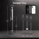 Load image into Gallery viewer, InstaWhisk Milk Frother with Variable Speed, Rechargeable Coffee Frother Wand with Detachable Double Whisk, Drink Mixer Handheld Electric Stirrer for Latte, Cappuccino, Matcha, Almond Milk, Protein