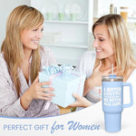 Load image into Gallery viewer, SANDJEST Sisters Gifts from Sister - Tumbler 40oz Stainless Steel Insulated with Handle and Straw Christmas Birthday Friendship Gifts for Soul Sister BFF Bestie Best Friends