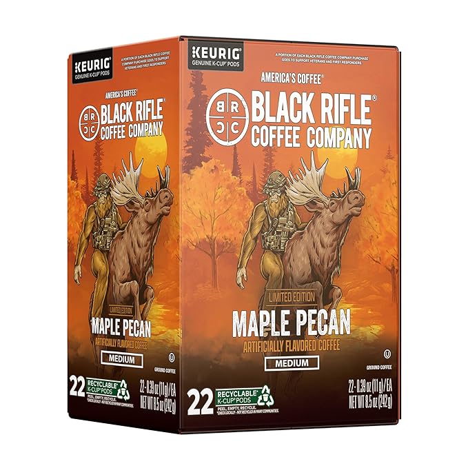 Black Rifle Coffee Company Maple Pecan - 22 Count