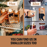 Load image into Gallery viewer, Wandering Bear Decaf Cold Brew Coffee On Tap, 96 fl oz - Bold, Smooth, Unsweetened, Shelf-Stable, Ready to Drink, Iced Cold Brewed Coffee Drinks - Gluten Free &amp; Vegan Decaf