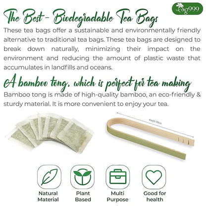 TOG999, Premium Moroccan Mint Green Tea | 60 Tea bags | Traditional Green Tea with Spearmint – Refreshing Flavor, Premium Quality Herbal Blend. Gluten-Free. Vegan