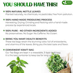 Load image into Gallery viewer, FreshDrinkUS, Premium 135 Nettle Leaf Tea Bags, 100% Natural &amp; Pure, Stinging Nettle Leaf Tea, Burn Nettle, Stinging Nettle, Stinger Tea, No Sugar/Caffeine/Gluten, Vegan