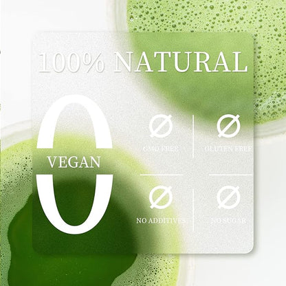 Chaism Blueberry Matcha Latte Mix - Premium Matcha Green Tea Powder Gluten-Free Vegan, 1.06oz Tin