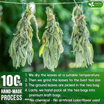 Load image into Gallery viewer, FreshDrinkUS, Premium 15 Sage Leaf Tea Bags, 100% Natural &amp; Pure from Sage Leaves. Loose Leaf Herbal Tea. Made with Natural Material Tea Bags. No Sugar, No Caffeine, No Gluten, Vegan.