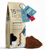 Load image into Gallery viewer, Colombian Ground Coffee Medium Dark Roast Low Acid Smooth Bold Rich Taste With Chocolate Sweet Notes Arabica Single Origin High Altitude Fresh Roasted Premium Espresso Gift Artisan Gourmet Flavor 12oz