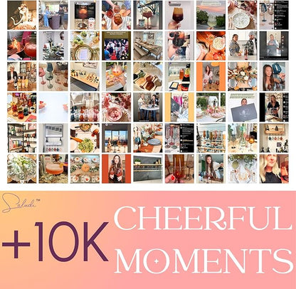 Saludi Colored Shot Glasses, 2oz (Set of 6) Multi-Color Glass with Wood Paddle - Luxury, Durable, Hand-Blown, Cute, Cool, Pink, Christmas, Rainbow, Unique, Tequila