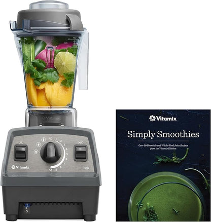 Vitamix Propel 510 Blender with Simply Smoothies Cookbook, 3 Preset Blending Programs, Professional-Grade, 48-oz Container, Slate