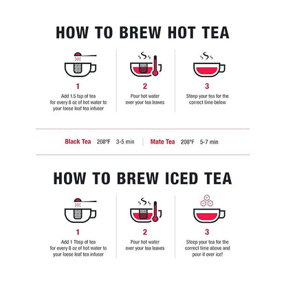 Tiesta Tea - Cocoa Mocha, Loose Leaf, Tiramisu Coffee Black Tea, Premium Blend, High Caffeinated Holiday, Make Hot or Iced, Brews Up to 50 Cups, 4.5 Ounce Refillable Tin