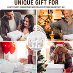 Load image into Gallery viewer, AW BRIDAL Ceramic Engagement Gifts For Couples Newly Engaged Unique Coffee Mugs Set Of 2, 12 Oz| Bachelorette Bridal Shower Gift For Bride, Anniversary Wedding Gifts For Couple Housewarming Gift Ideas