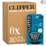 Load image into Gallery viewer, Clipper Tea Snore and Peace Chamomile &amp; Lavender Herbal Tea – Caffeine Free, USDA Organic, Great Hot or Iced – Comfortingly Floral, Natural, Fair &amp; Delicious – 120 Tea Bags