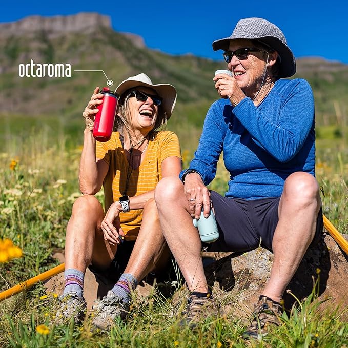 WACACO Nanopresso Portable Espresso Maker with Case, Mini Travel Coffee Machine, Perfect for Camping, Travel and Office（ Elements Arctic Blue）