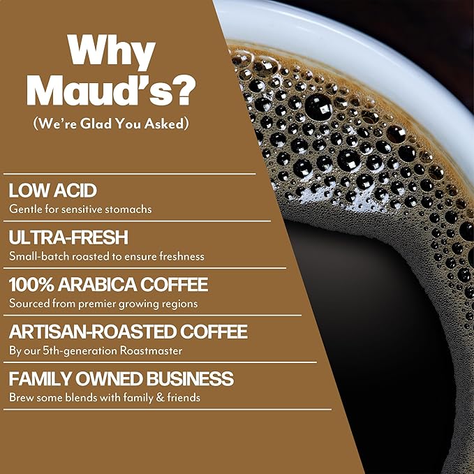 Maud's Salted Caramel, Sweet Hazelnut & Cinnamon Roll Flavored Pods Bundle, 54 ct, Medium Roast Flavored Coffee in Recyclable Single Serve Pods – 100% Arabica Coffee, Compatible with Keurig K Cups Maker